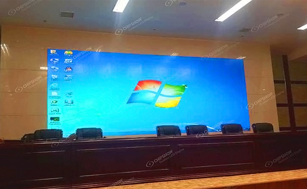 山东某检察院户内P2.5高清LED显示屏